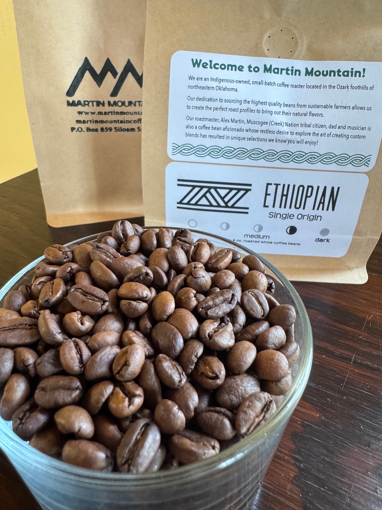 009 Ethiopian Single Origin - Medium/Dark Roast